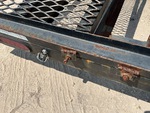 Trailer Chassis with License Plate Light Functional