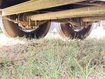 Trailer Chassis with Springs/Hangers Condition