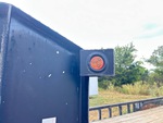 Trailer Chassis with Marker Lights Functional