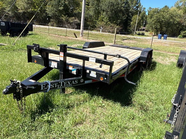 2026 East Texas 20 ft T/A Equipment Trailer