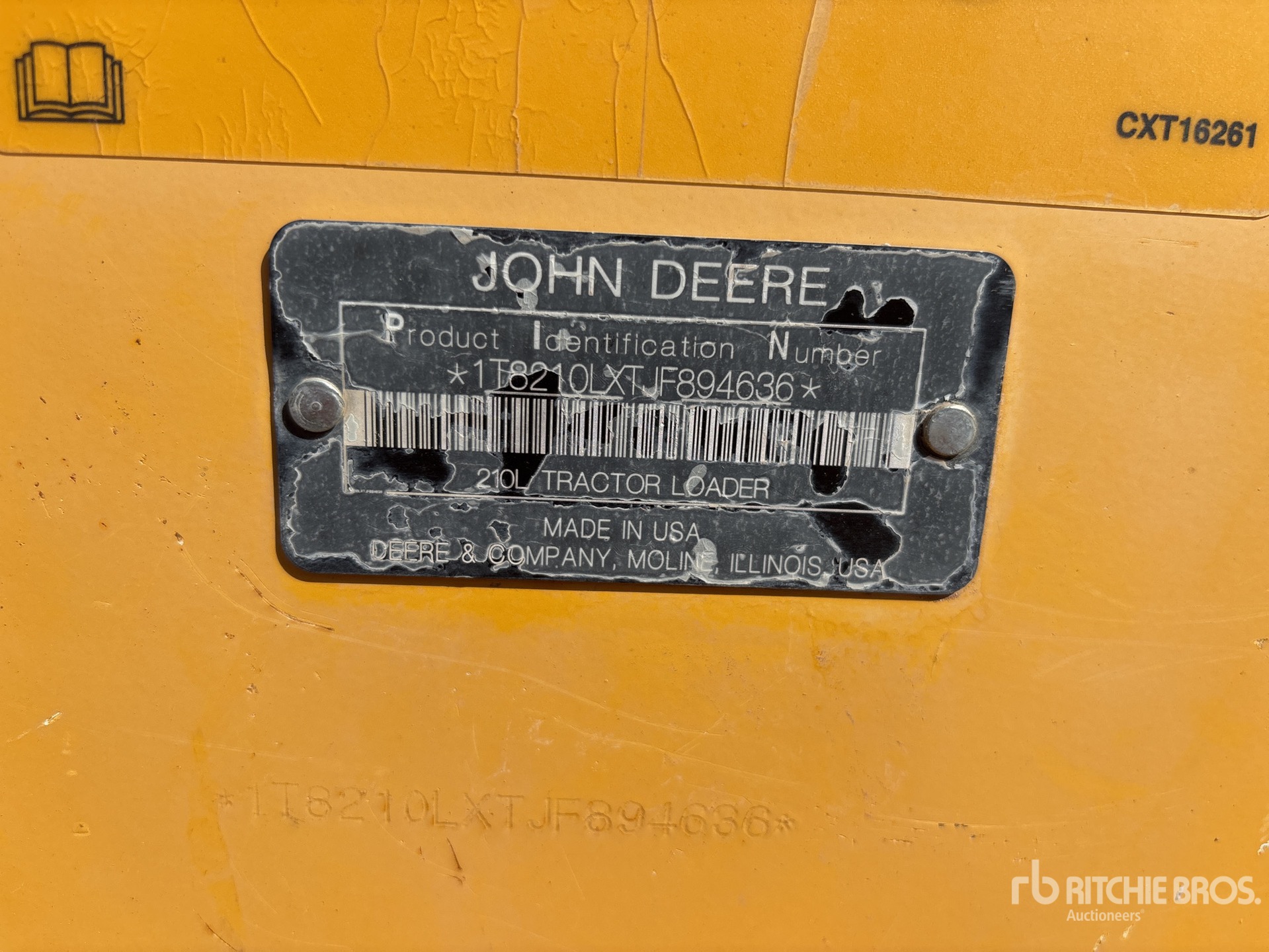 2018 John Deere 210L