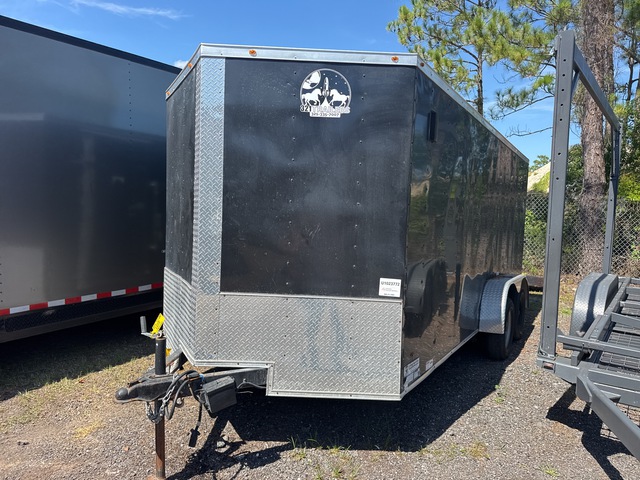 2023 Freedom 16 ft T/A Enclosed Trailer