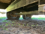 Trailer Chassis with Springs/Hangers Condition