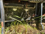 Trailer Chassis with License Plate Light Functional