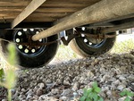 Trailer Chassis with Springs/Hangers Condition