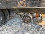 Trailer Chassis with Springs/Hangers Condition