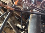 Engine with Oil Leaks