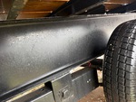 Trailer Chassis with Frame Rails/ Main Beams Condition