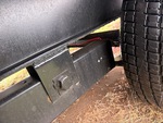 Trailer Chassis with Axle Condition