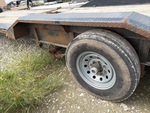 Trailer Chassis with Tire Condition