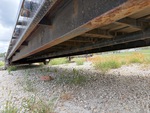Trailer Chassis with Frame Rails/ Main Beams Condition