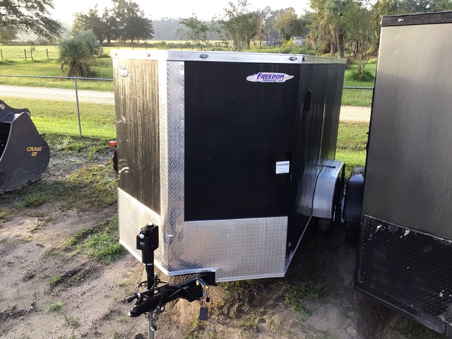 2023 Freedom 14 ft T/A Enclosed Trailer