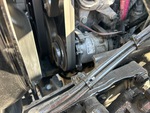 Engine with A/C Compressor