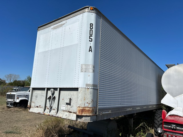1984 Trailmobile 011P-1CAV 45 ft T/A Van Trailer