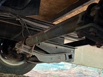 Trailer Chassis with Axle Condition