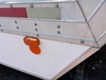 Trailer Chassis with Marker Lights Functional