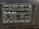 Engine with Emission Certification Label