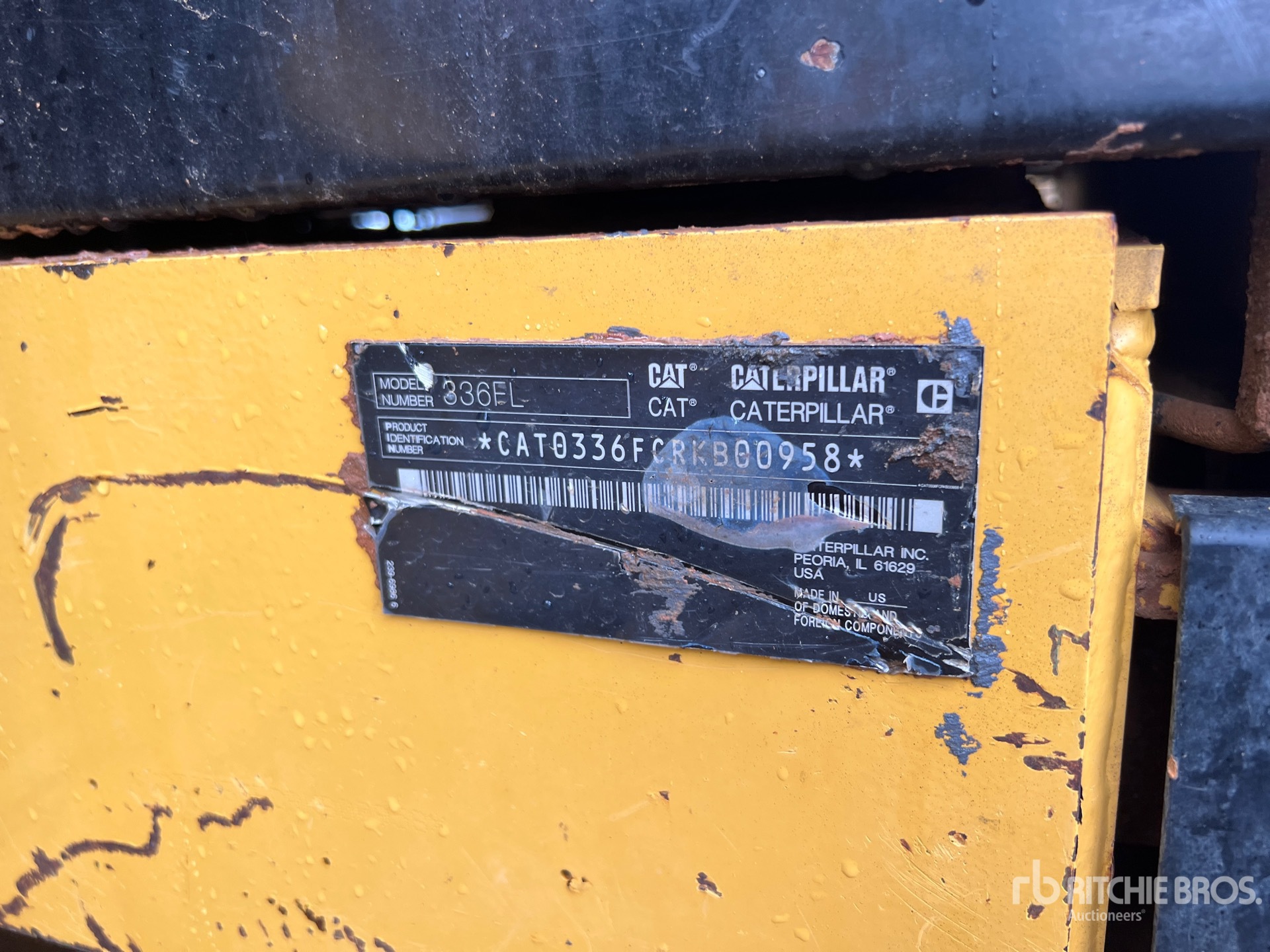 2015 Caterpillar 336F L