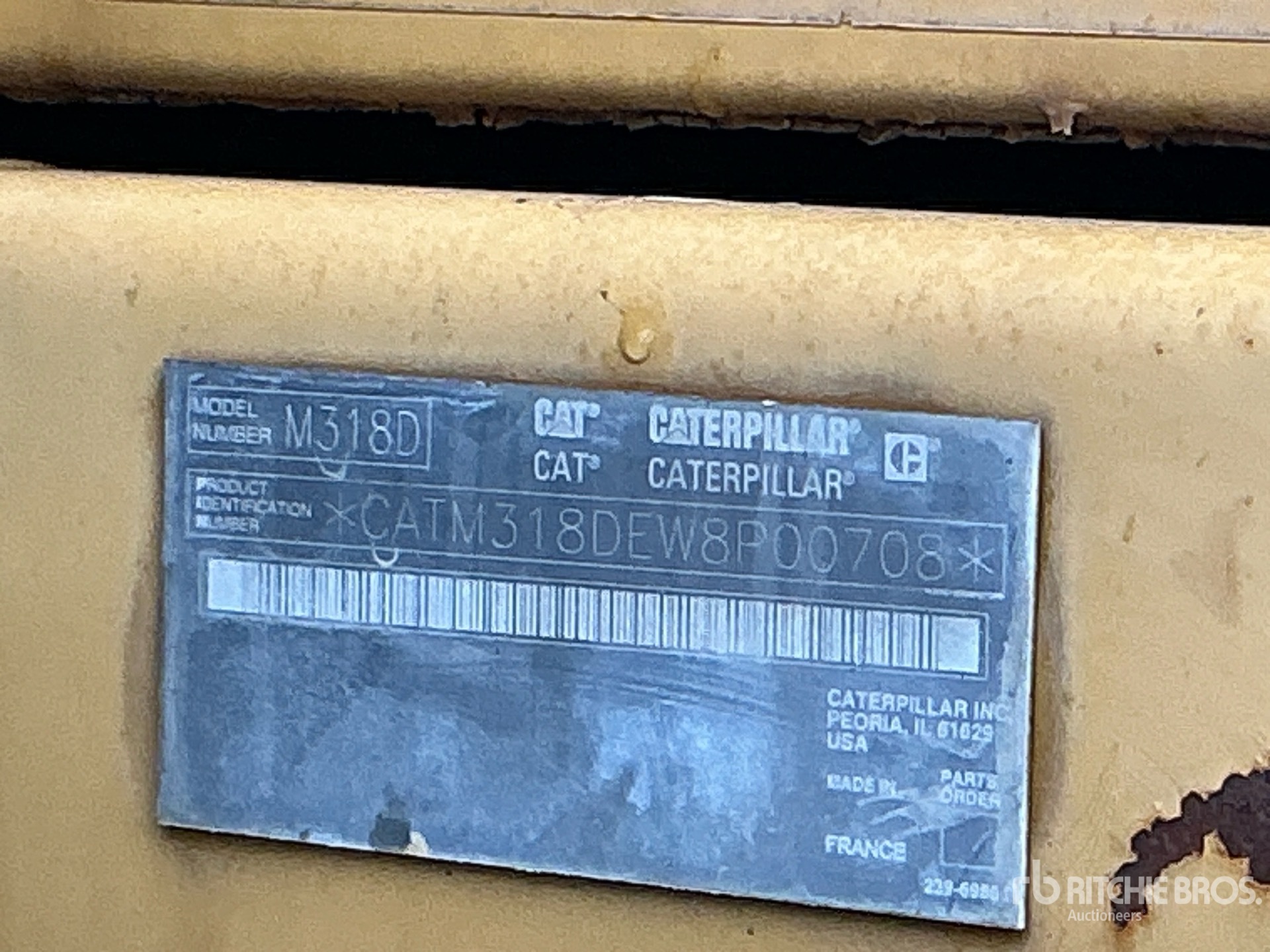 2008 Caterpillar M318D