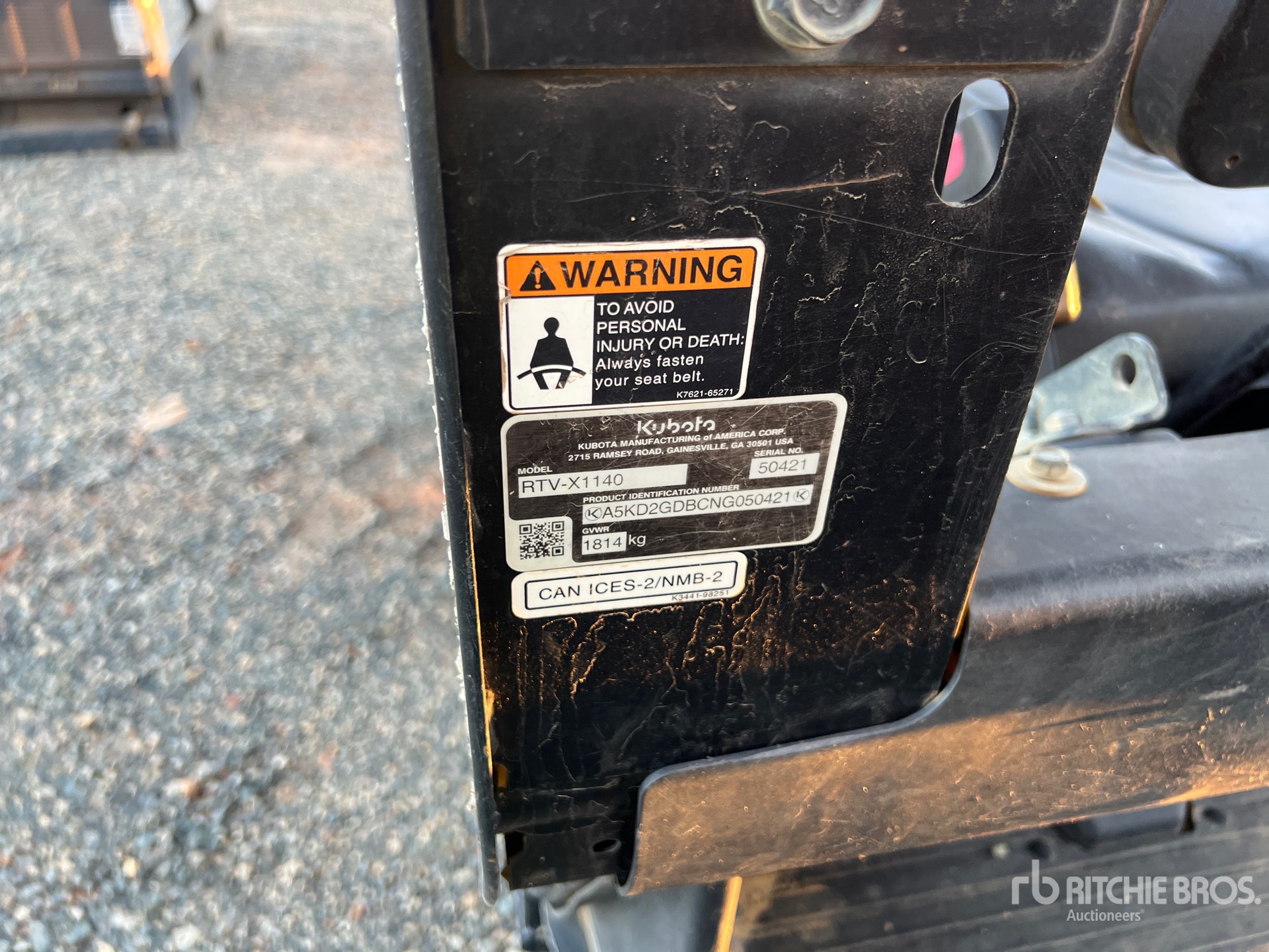 2023 Kubota RTV-X1140W-H