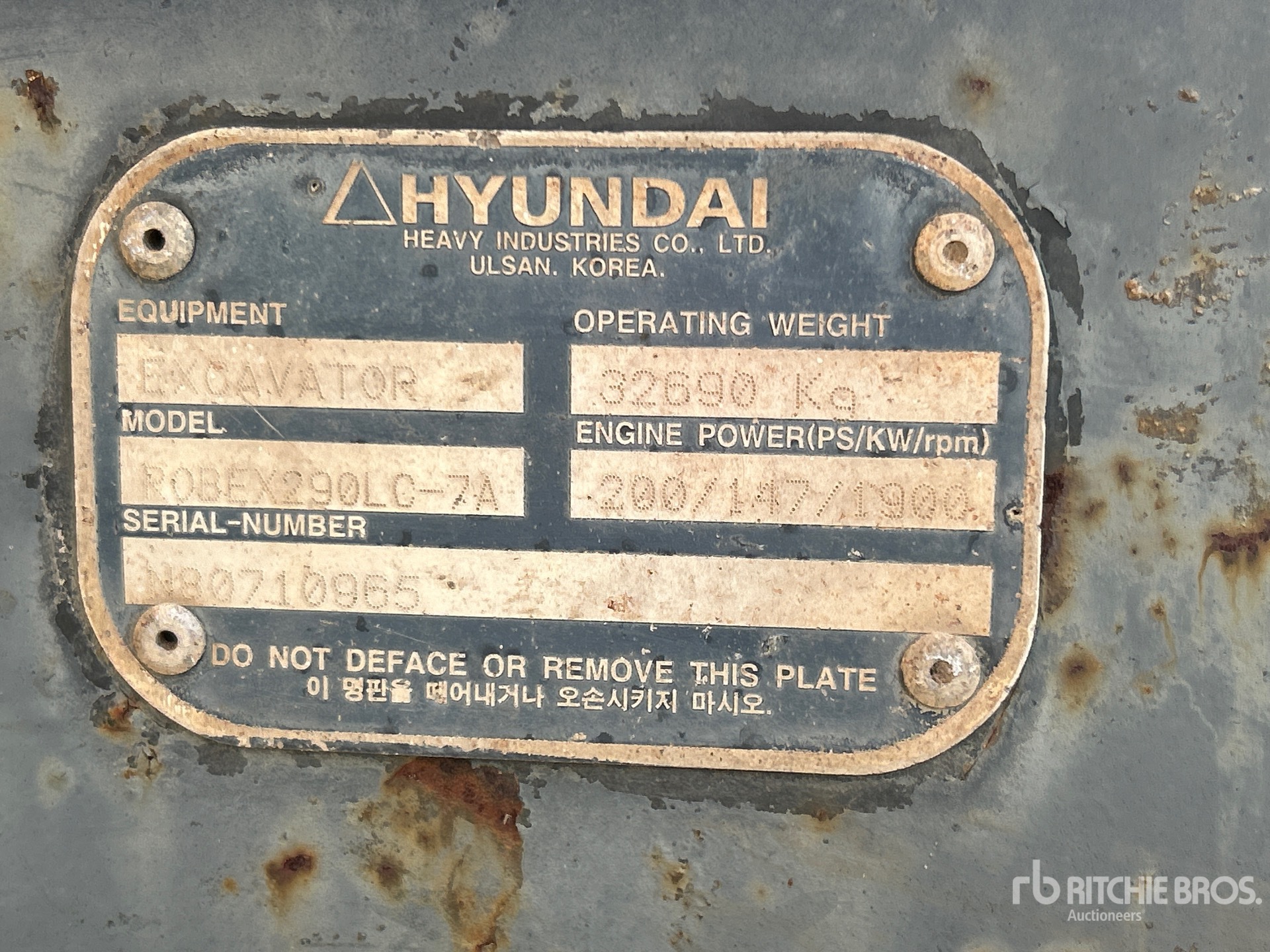 2008 Hyundai ROBEX 290LC