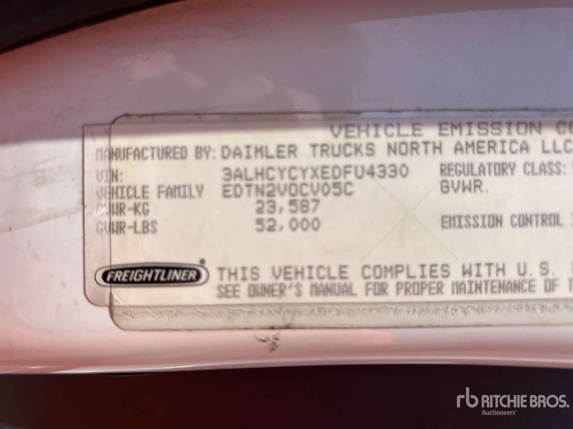 2014 Freightliner M2 106