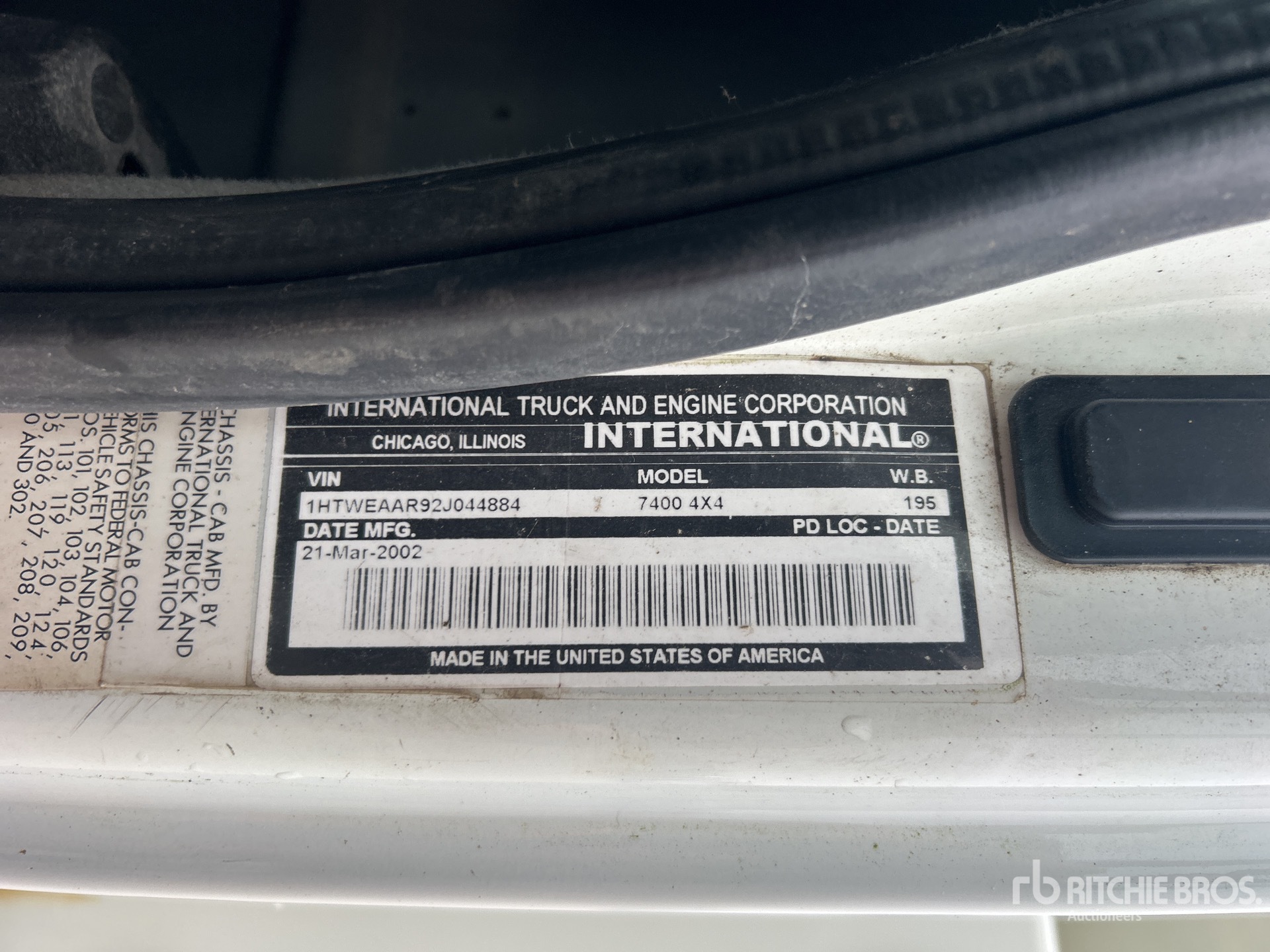2002 International 7400