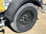 Trailer Chassis with Left Tire