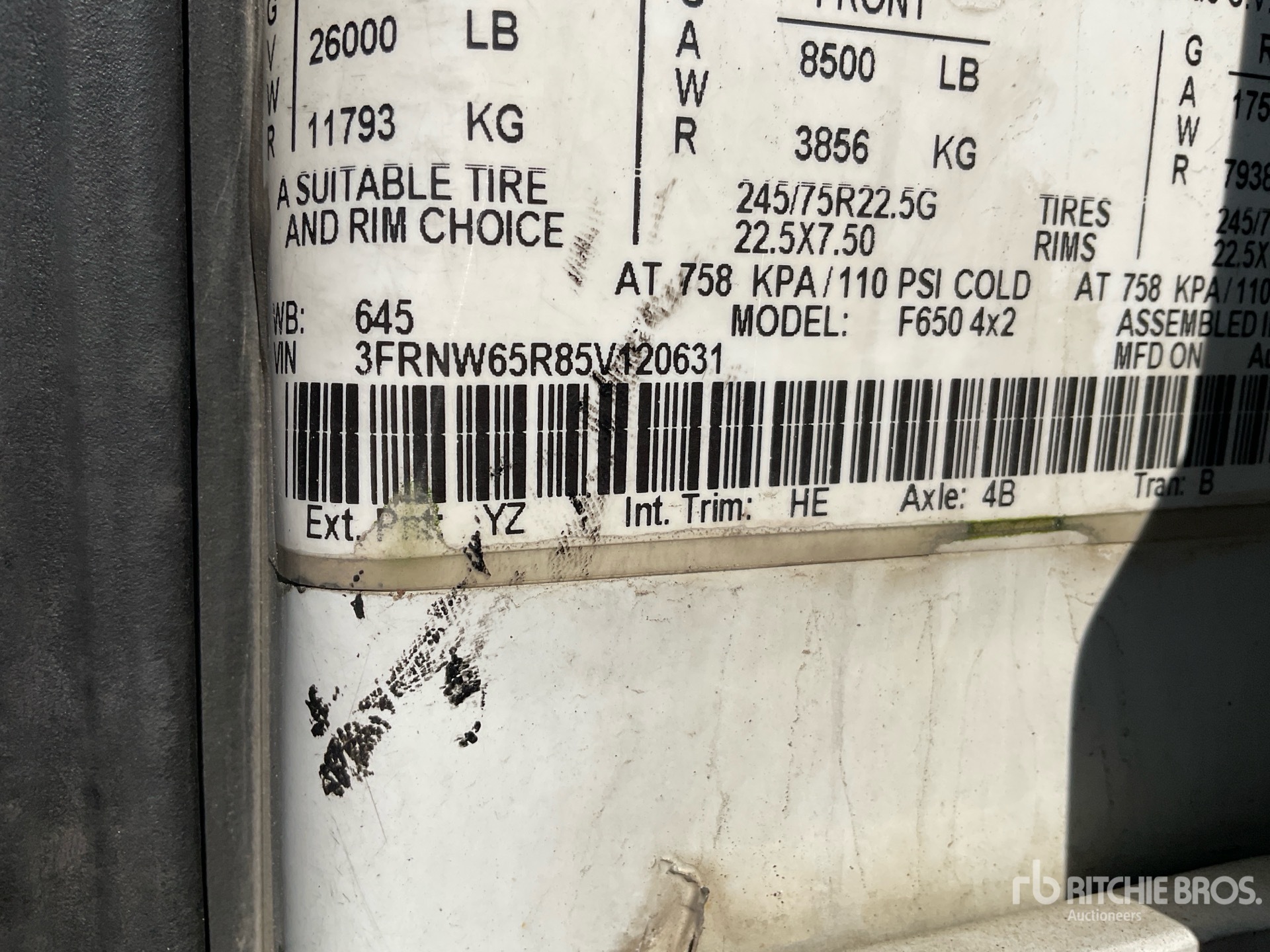 2005 Ford F-650