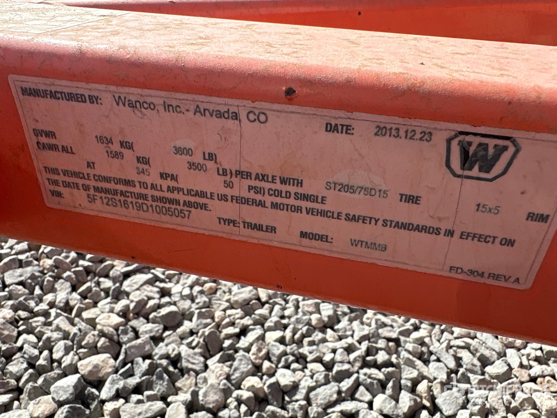 2013 Wanco  WTMMB