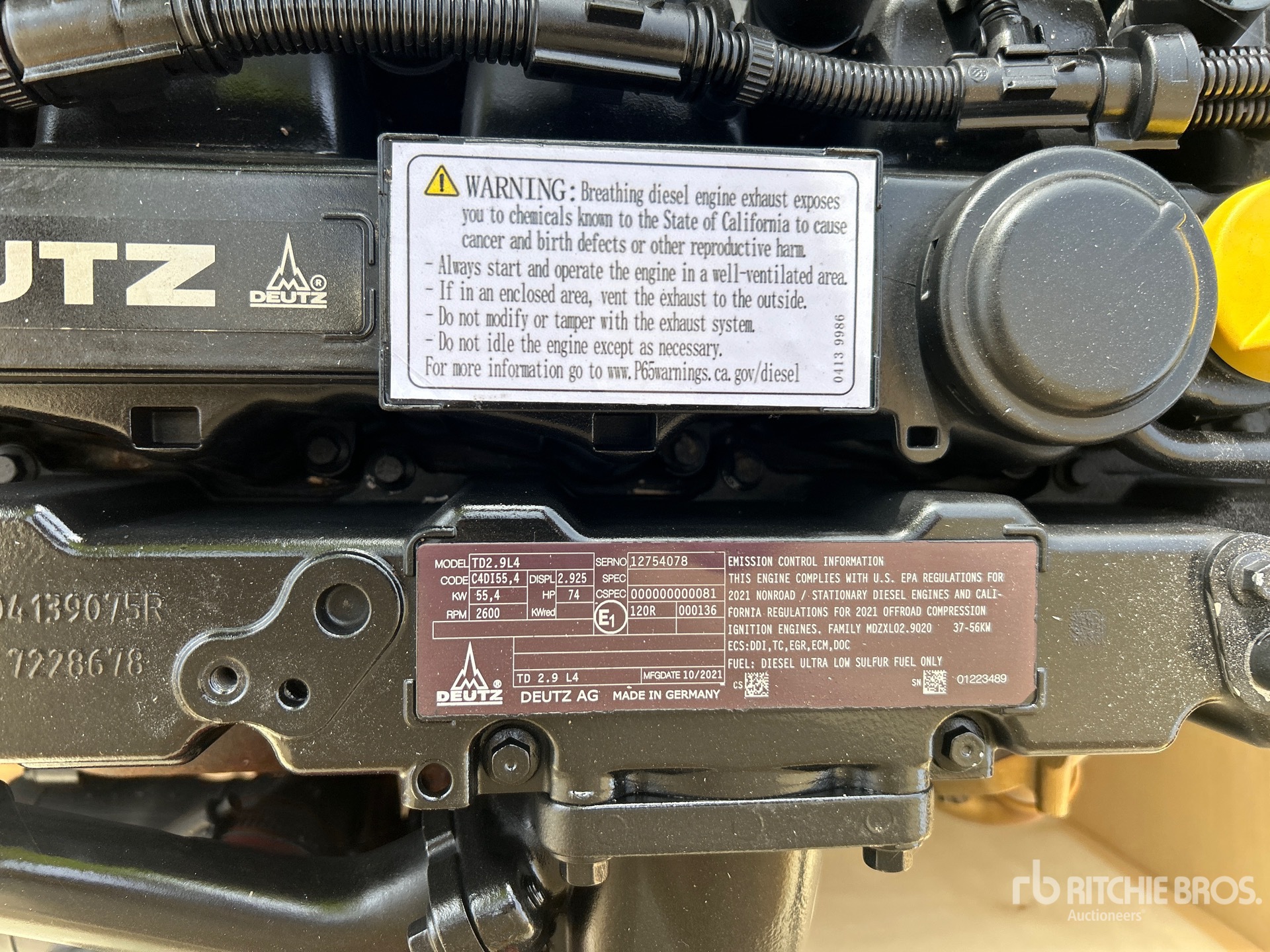 2021 Deutz TD2.9L4