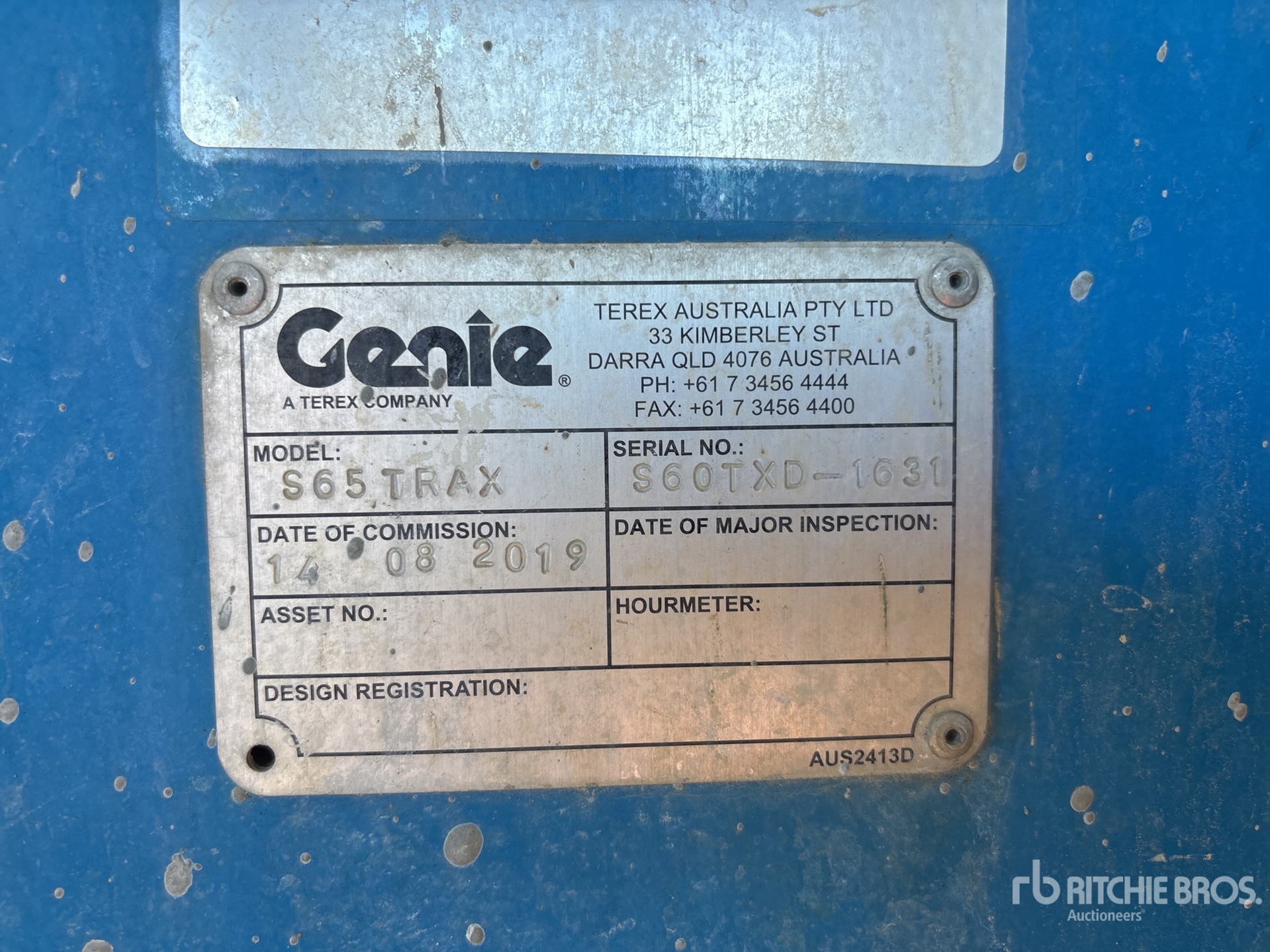 2018 Genie S-65 TRAX