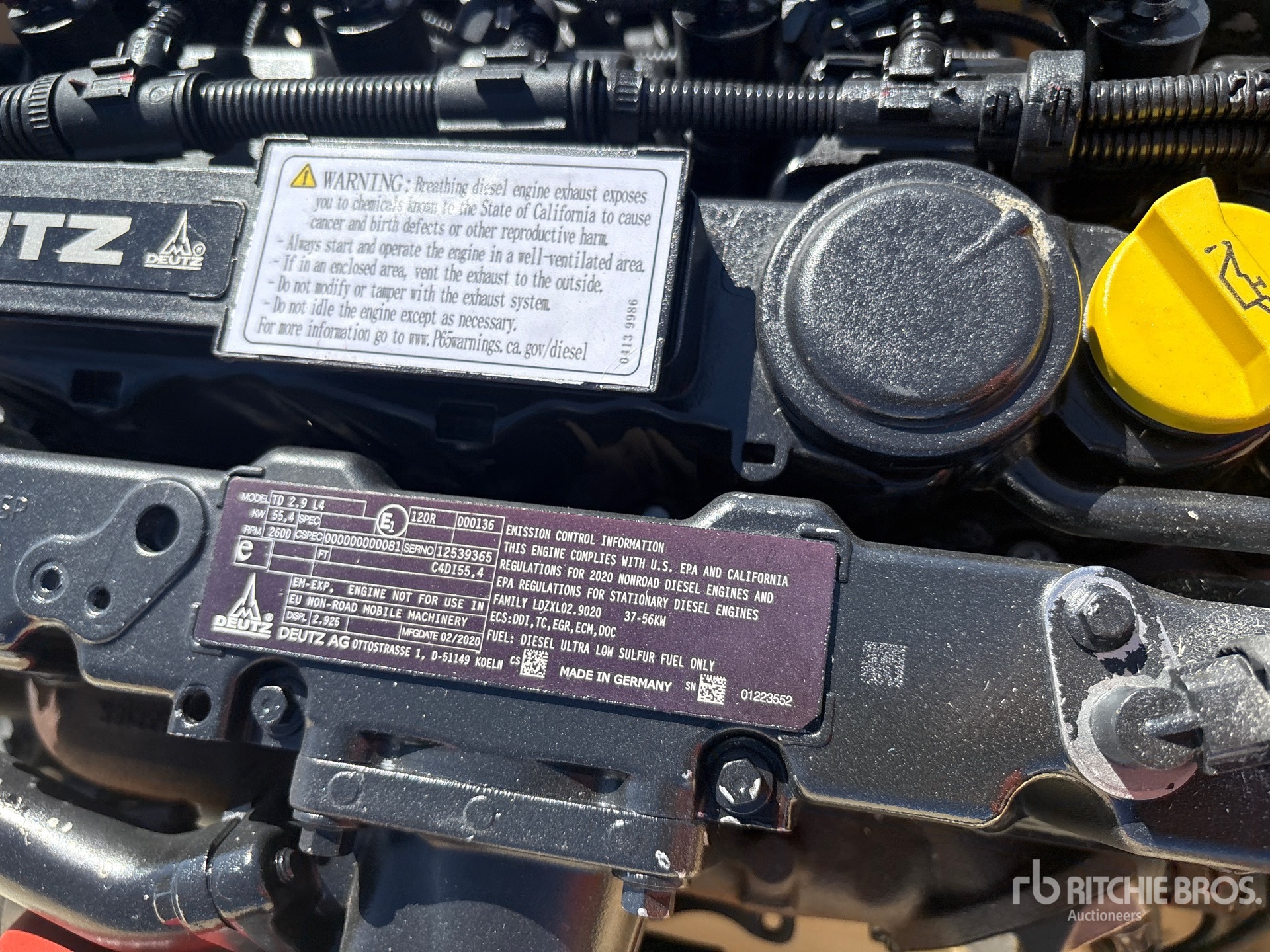 2020 Deutz TD2.9L4