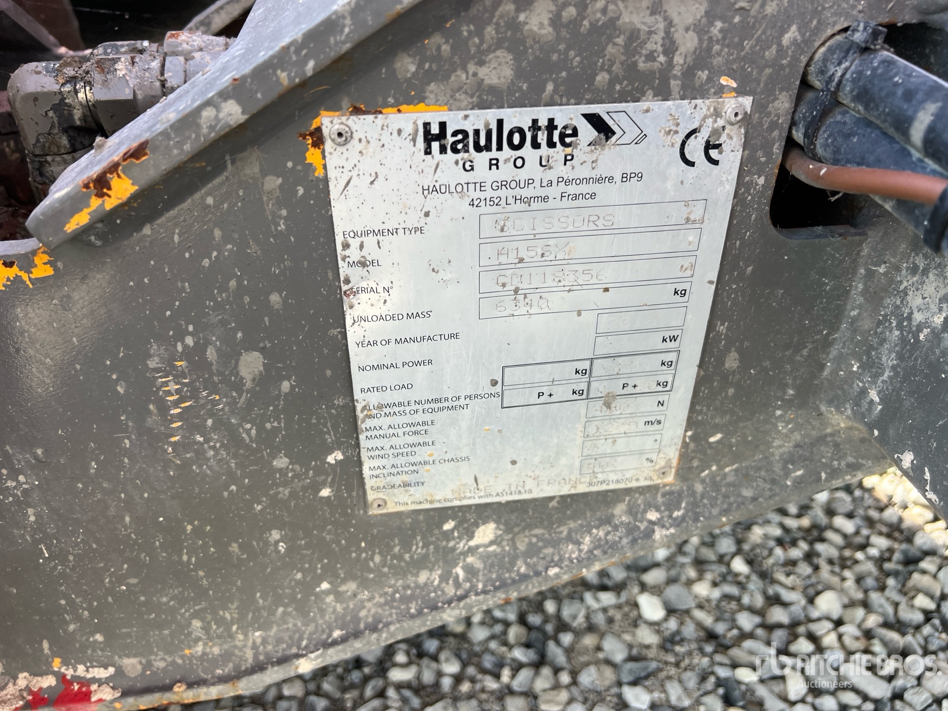 2016 Haulotte H15SX