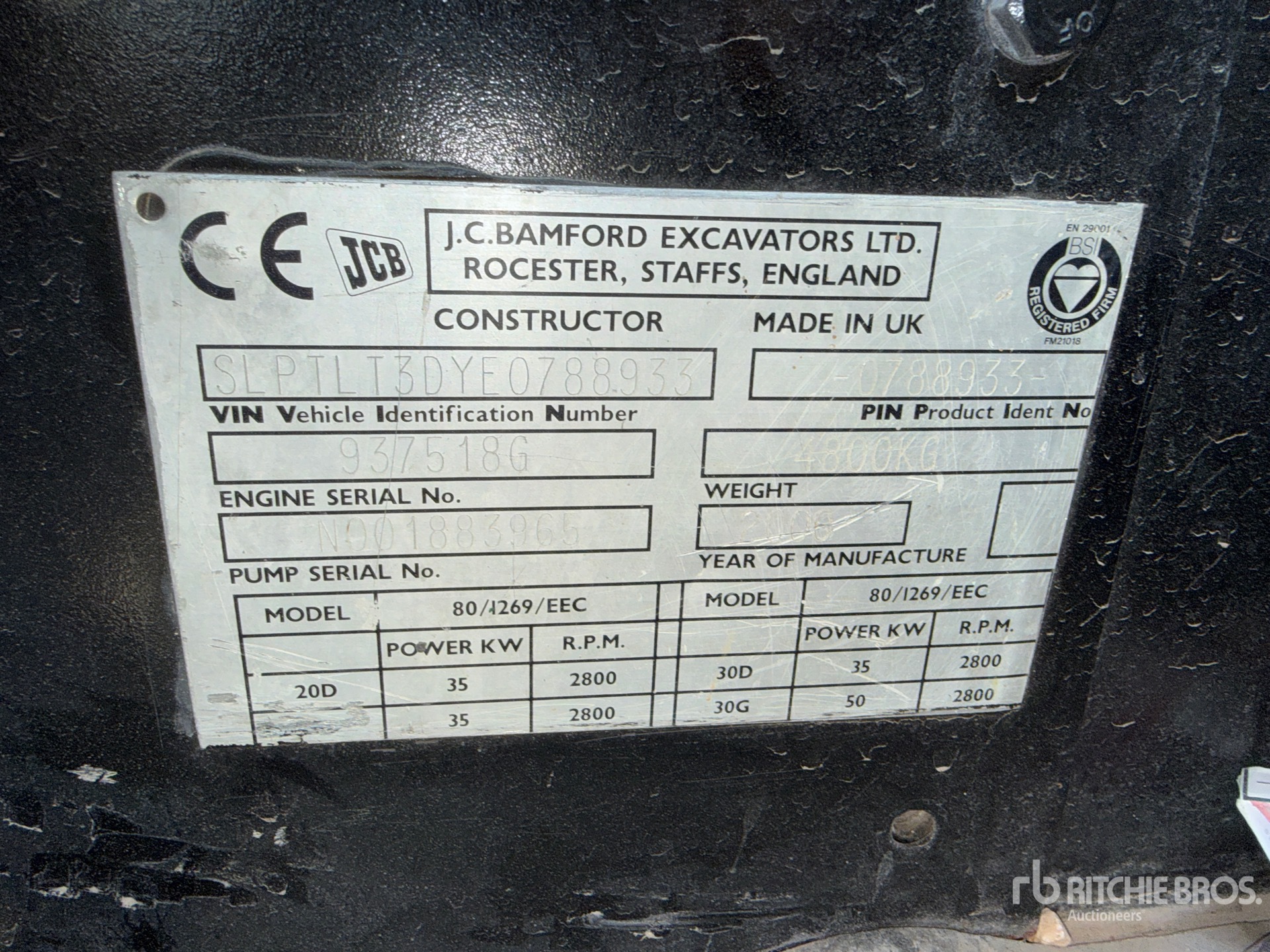 2000 JCB 300