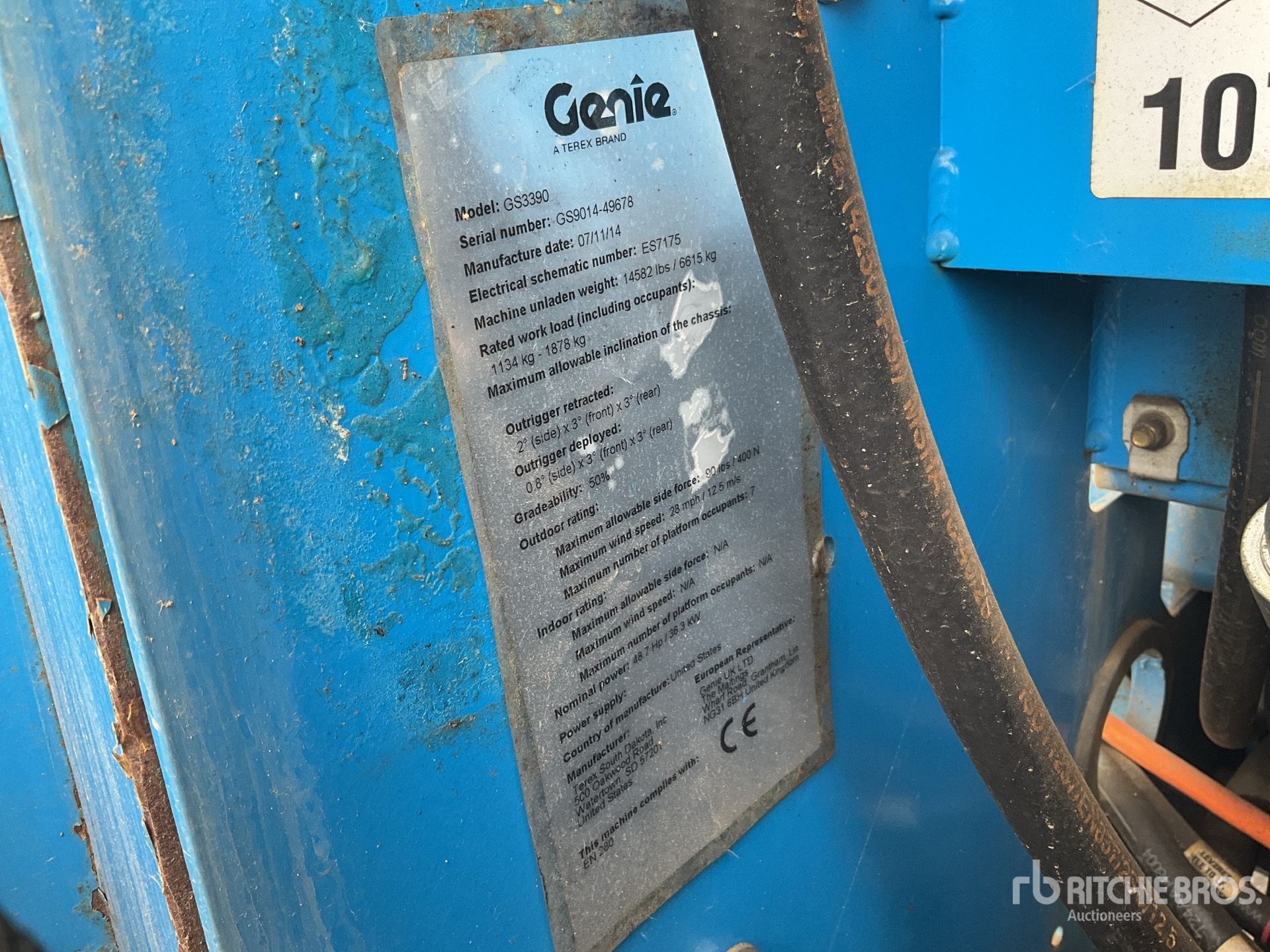2014 Genie GS-3390