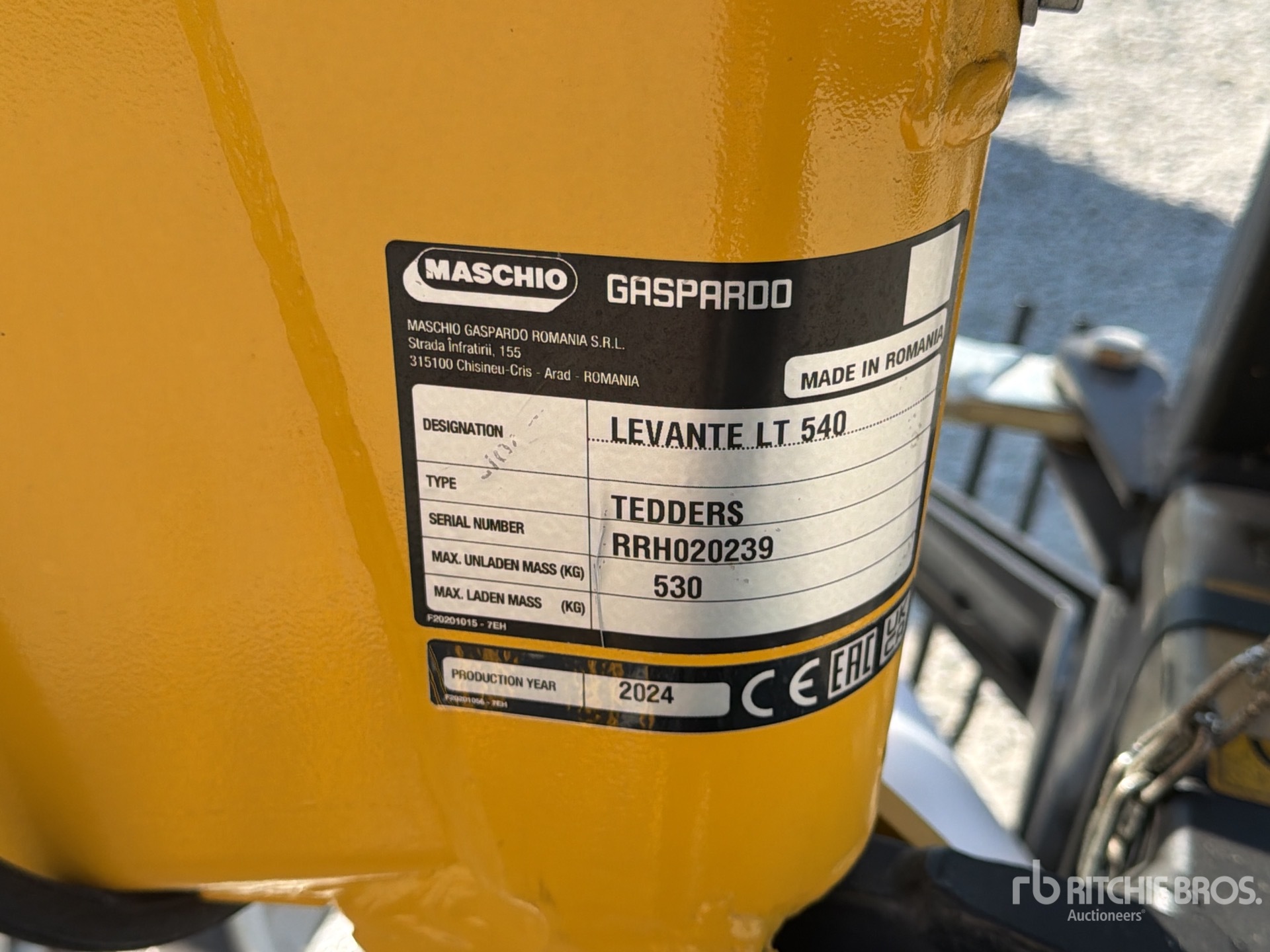 2024 Maschio LEVANTE LT540