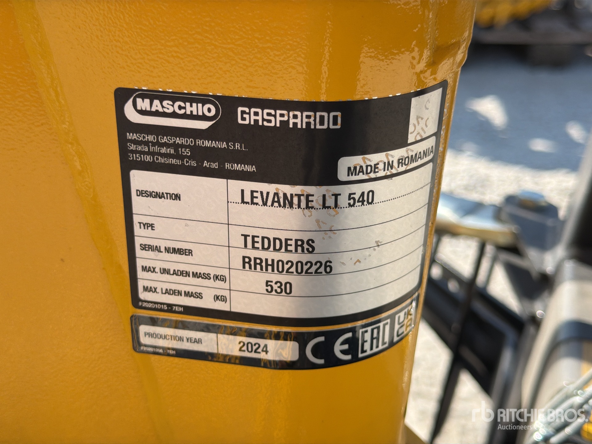 2024 Maschio LEVANTE LT540