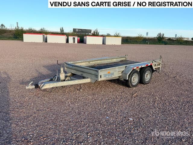2018 Hubiere H212L-14 CF Equipment Trailer