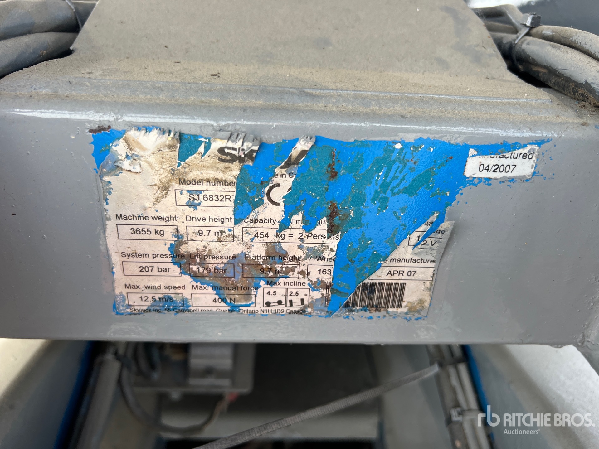 2007 Skyjack SJ6832