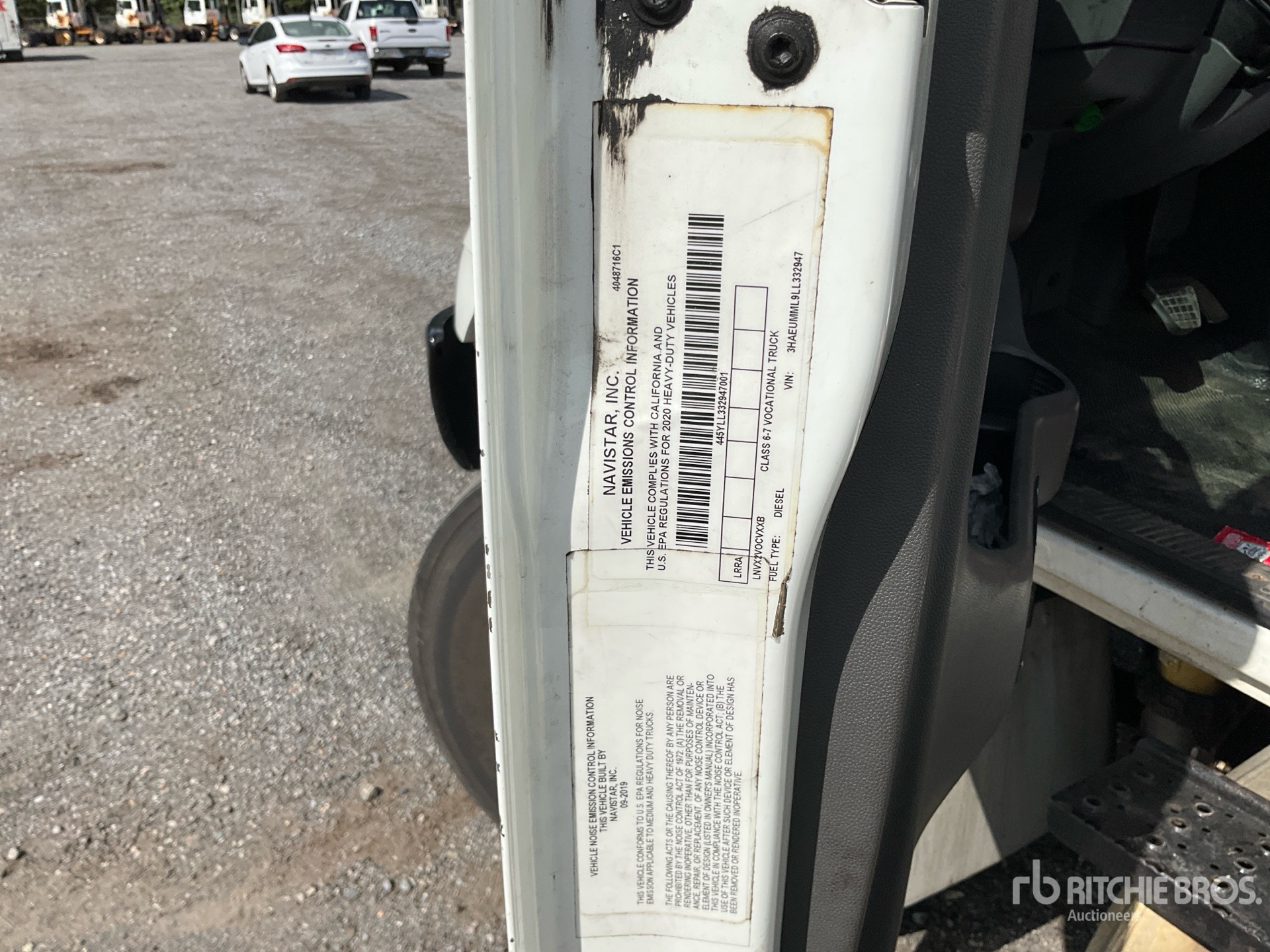 2020 International MV607