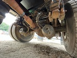Underbody with Rear Drive Axle
