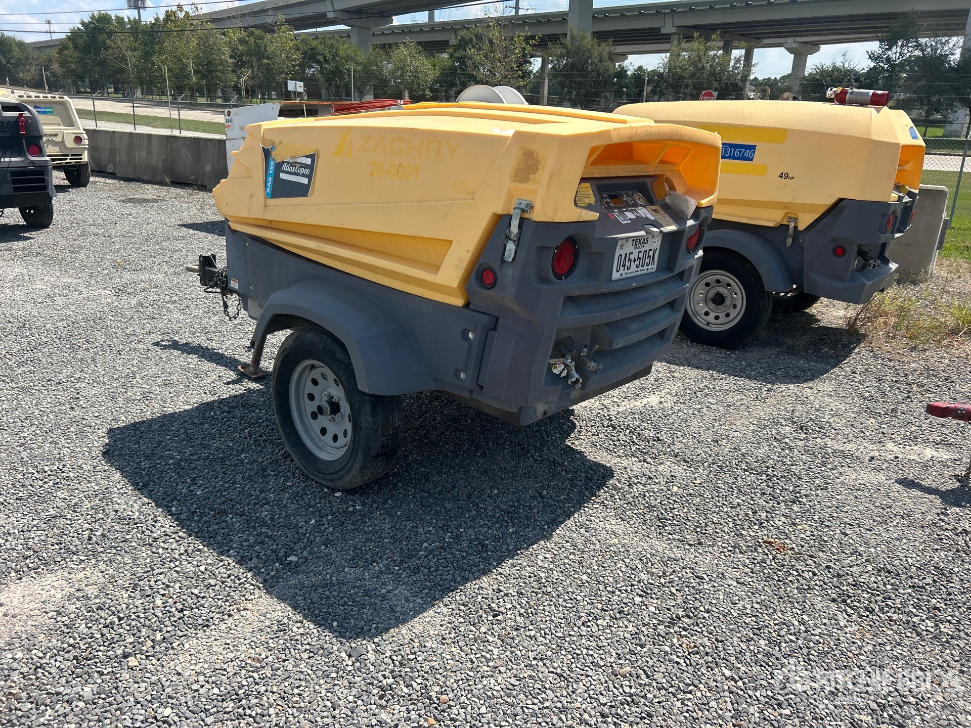 2017 Atlas Copco 185 CFM