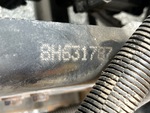 General Appearance with Frame Stamp Serial Number/VIN Photo