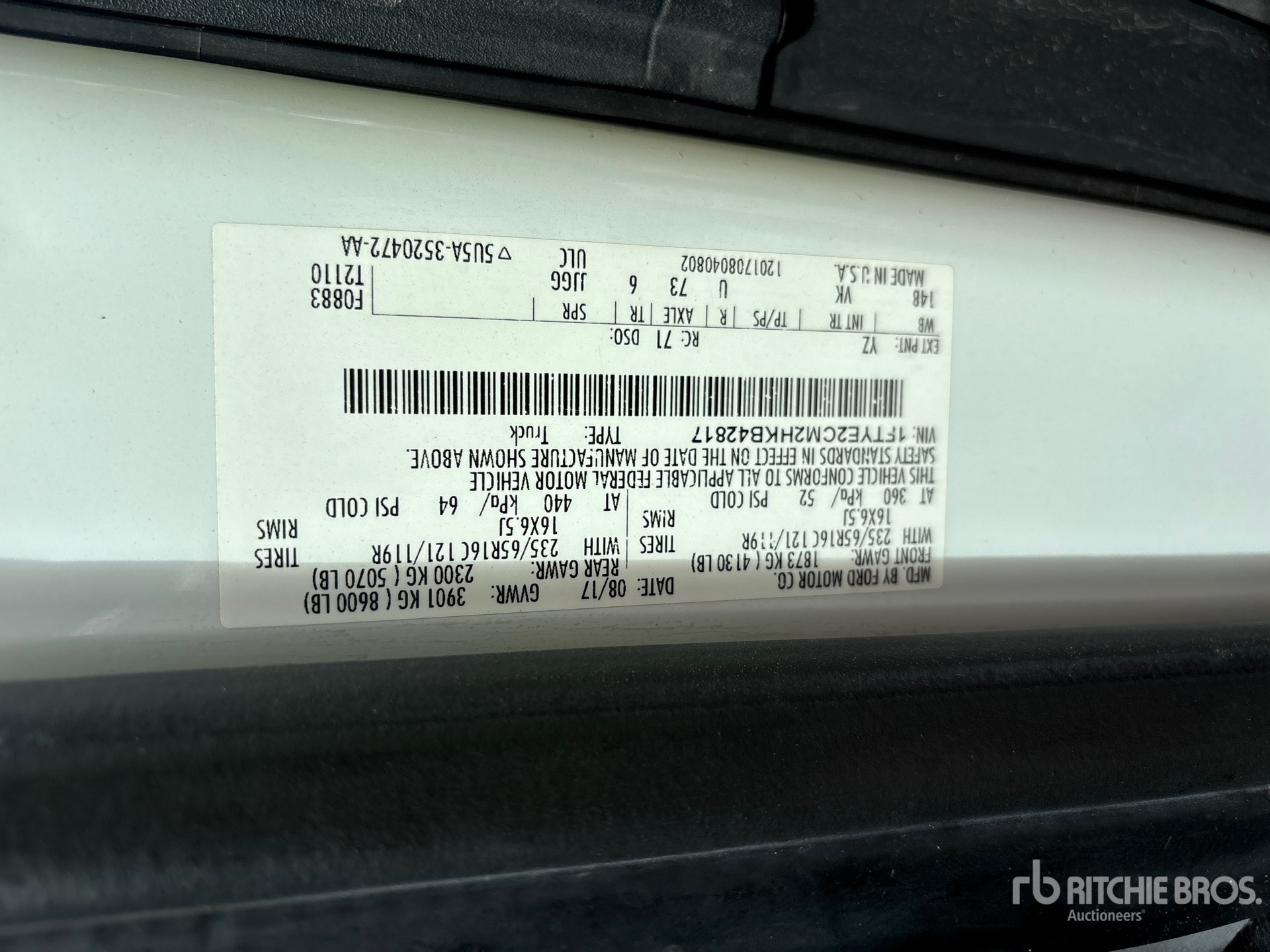 2017 Ford TRANSIT