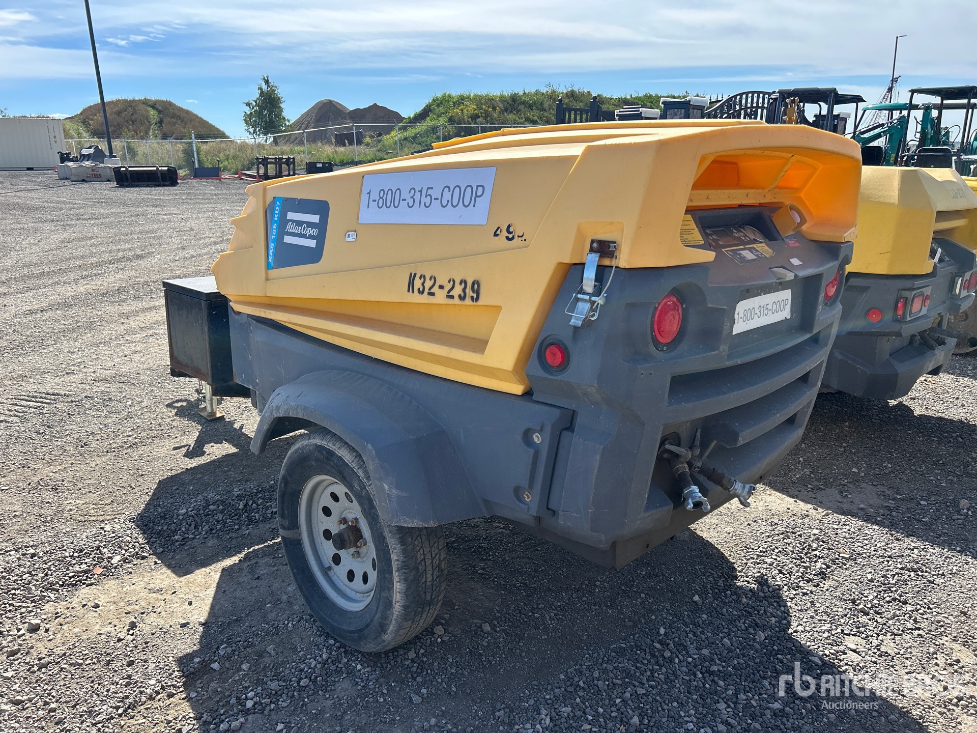 2018 Atlas Copco XAS185 KD7 PE T