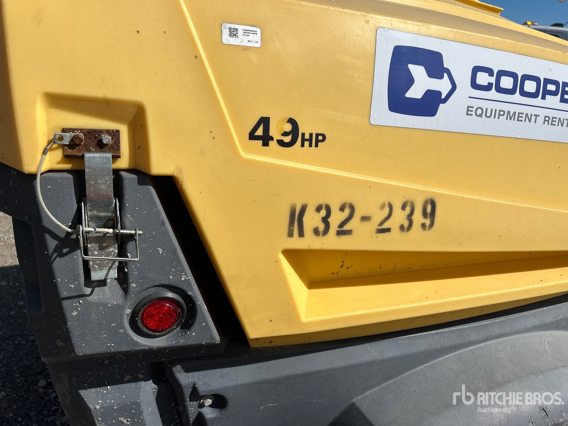 2018 Atlas Copco XAS185 KD7 PE T