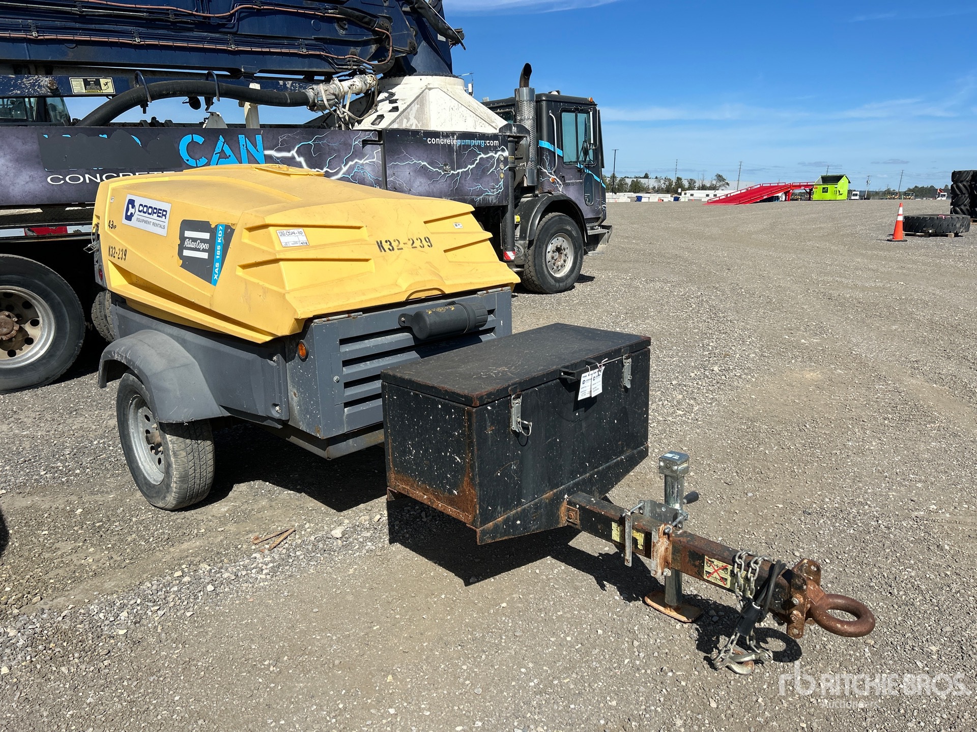 2018 Atlas Copco XAS185 KD7 PE T