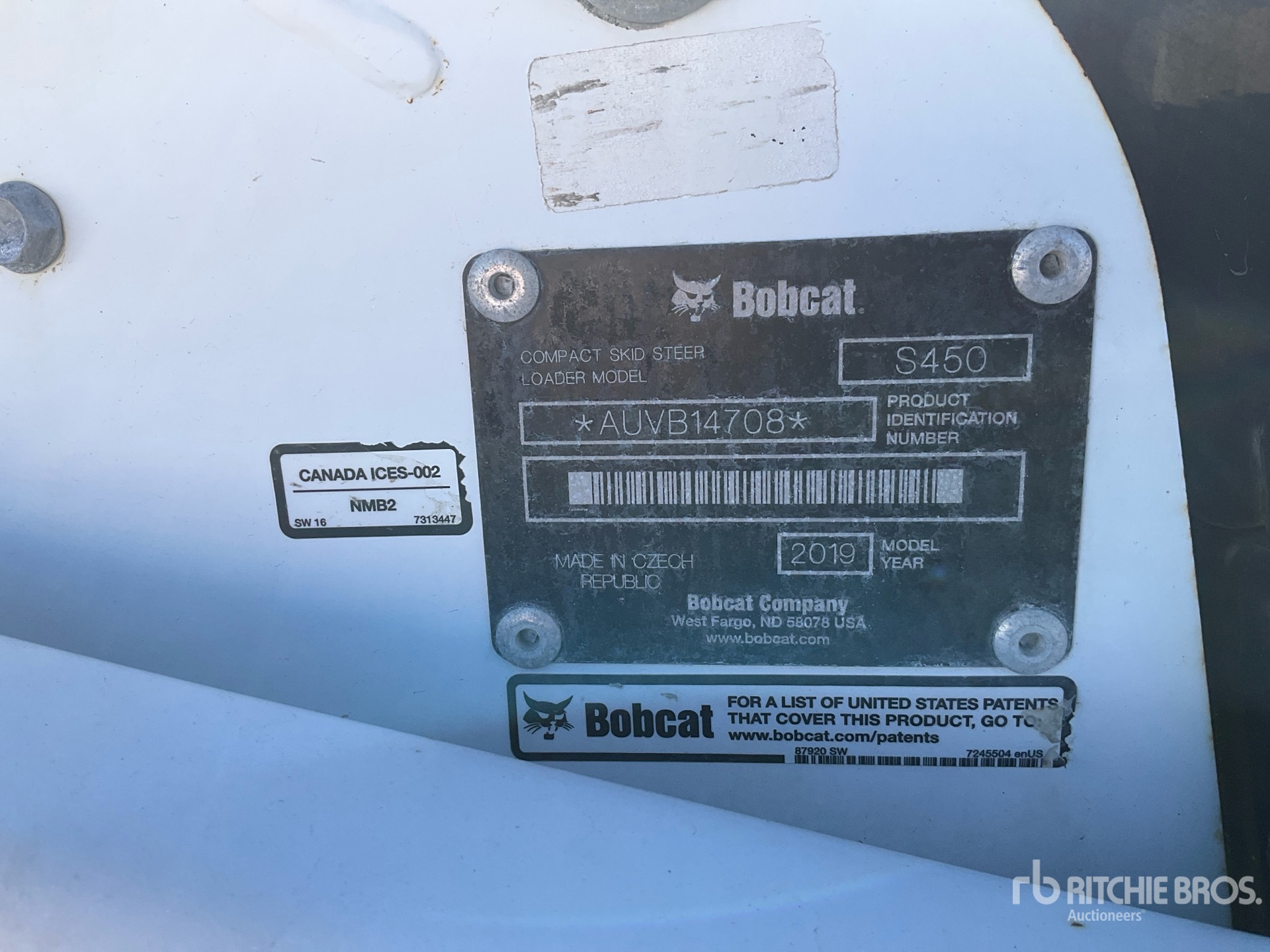 2019 Bobcat S450