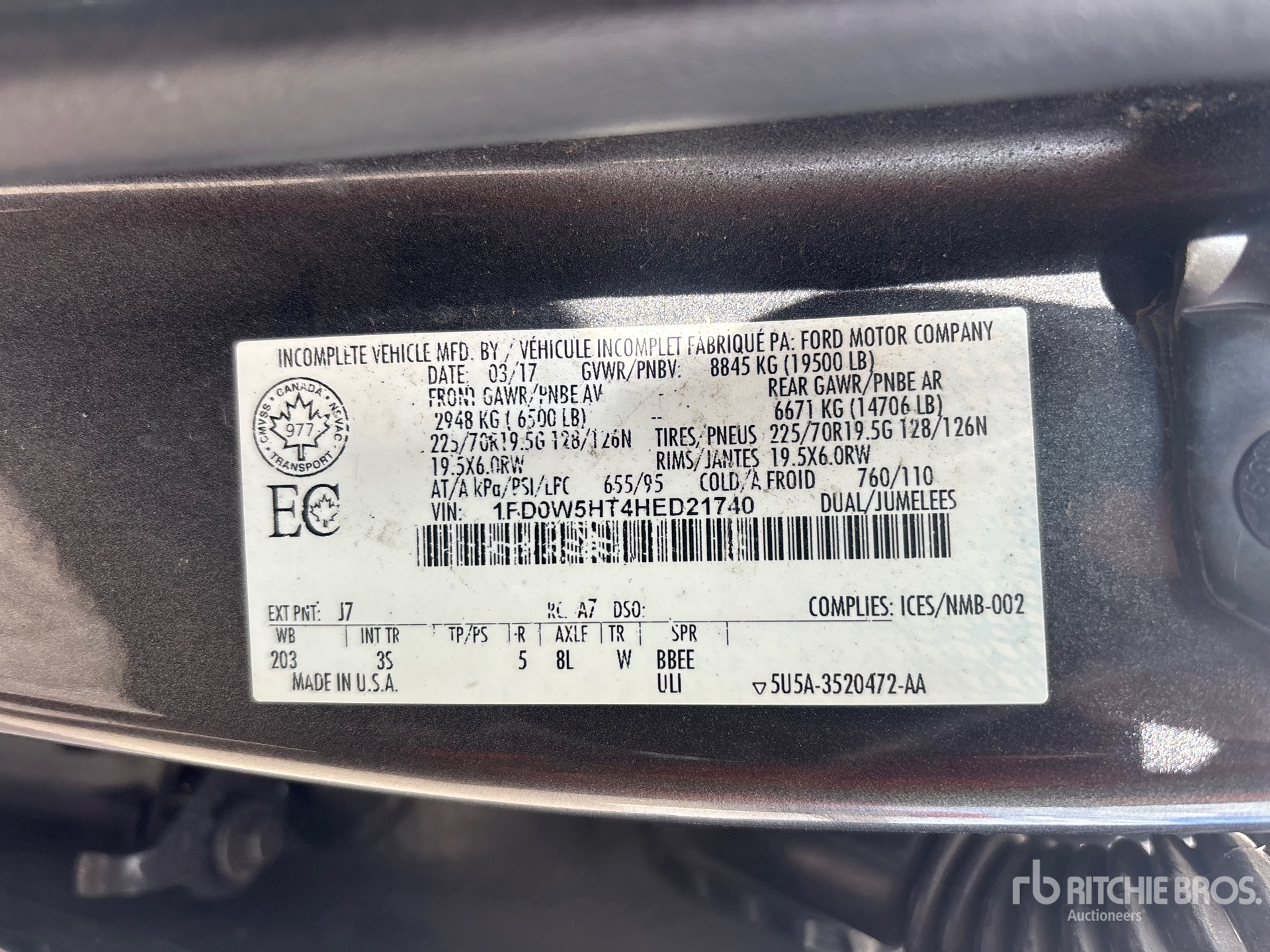 2017 Ford F-550